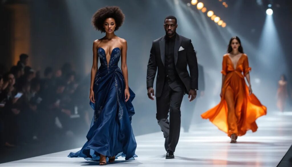 MOD Factory Fashion Show Top Models Strut the Cat Walk for Nunez and Carlos
